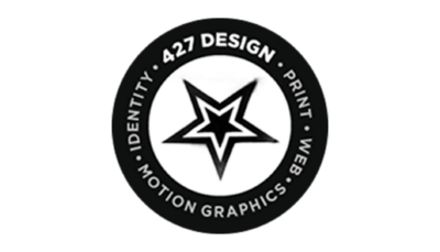 427 Design logo
